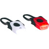 Dunlop - Set Of Silicone Bicycle Lights Front And Rear Led - (871125225545)