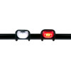 Dunlop - Set Of Silicone Bicycle Lights Front And Rear Led - (871125225545)