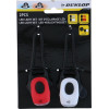 Dunlop - Set Of Silicone Bicycle Lights Front And Rear Led - (871125225545)