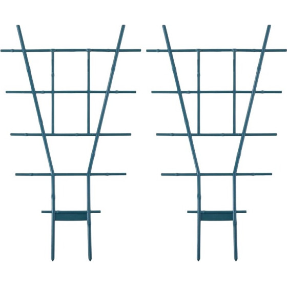 Kinzo - Connectable Plant Support 49x29 Cm 2 Pcs - (871125230460)