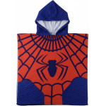 CERDA Marvel Spiderman Microfibre Poncho Beach Towel - (8445484620153)