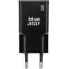 Blue Star Travel Charger Slim Gan 1x Type C Pd QC4.0 3A 20W black