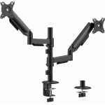 Gembird Adjustable Desk 2-Display Mounting ARM, 17''-32'' Black - (MA-DA2P-02)