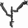 Gembird Adjustable Desk 2-Display Mounting ARM, 17''-32'' Black - (MA-DA2P-02)