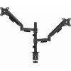Gembird Adjustable Desk 2-Display Mounting ARM, 17''-32'' Black - (MA-DA2P-02)