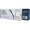Gembird Adjustable Desk Display Mounting Arm With Usb PORTS, 17''-32'' Black - (MA-DA1U-01)