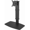 Gembird Height Adjustable FULL-Motion Monitor Desk Stand Max 32' Black - (MS-D1ST-02)