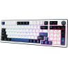 White Shark Mech Us Keyboard Red Switch GK-007251 Excalibur White - (EXCALIBUR-W)
