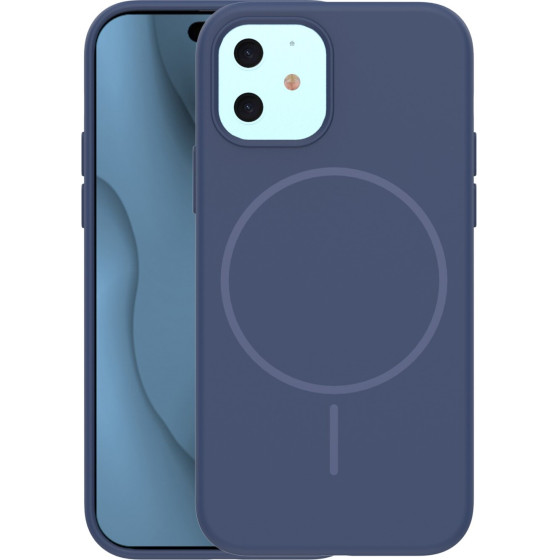 TFO Silicone Thin Mag Case For Iphone 12 / 12 Pro 6,1'' Dark blue