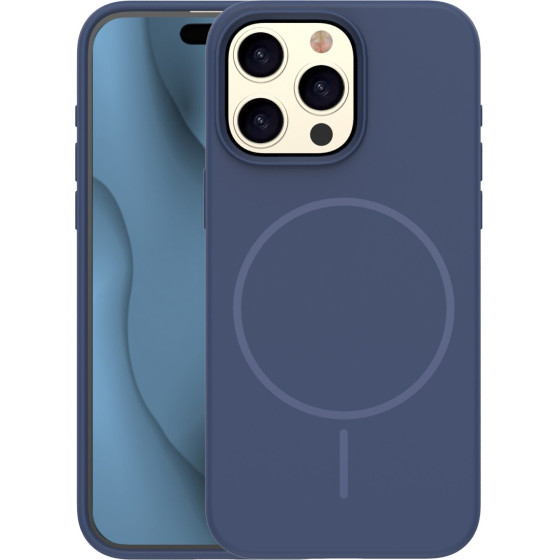 TFO Silicone Thin Mag Case For Iphone 15 Pro Max 6,7'' Dark blue