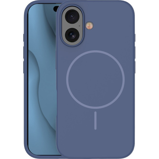 TFO Silicone Thin Mag Case For Iphone 16 6,1'' Dark blue