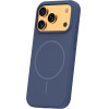 TFO Silicone Thin Mag Case For Iphone 17 Pro Max 6,9'' Dark blue