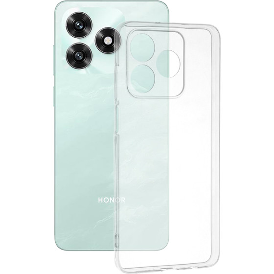 Techsuit - Clear Silicone - Honor X5c Plus - Transparent