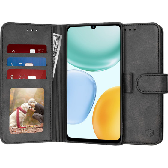 Techsuit - Diary Book - Honor X5c Plus - Black