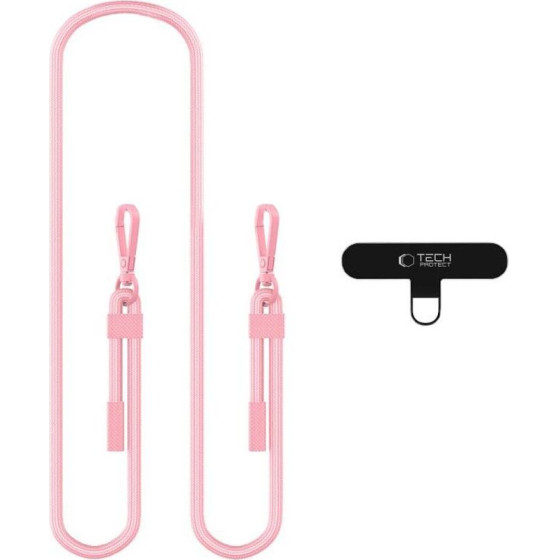 Tech-Protect C5SE Rope Crossbody Strap Baby PINK