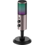 Havit - Gaming Microphone - Rgb Lights, USB-C, 100-18000 Hz - Gray - (GK61)