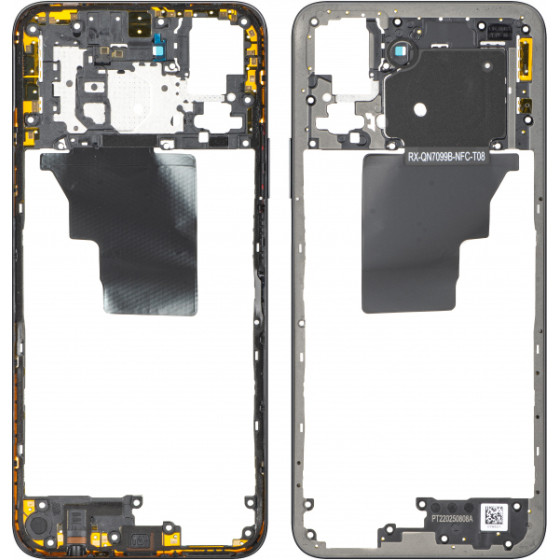 Honor Middle Frame For X7c 5G / 200 Smart, Midnight Black - (9707ABNA)