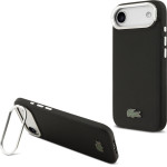 LACOSTE Iconic Petit Pique Camera Stand Magsafe Case For Iphone Air Black - (LCHMP17MPCSLAK)