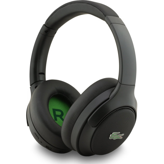 LACOSTE Petit Pique ANC/Enc Wireless Headphone Black - (LCWHP01PLAK)