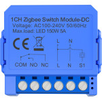 Avatto ������ �������� 1 �������� Zigbee �� ����� ����� ���� - (ZWSM16-DC32V-1)