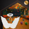 Ruhhy Angel Wings 2 Pieces 70 x 45 Cm 26481 - (18420-0)