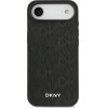 DKNY Pu Leather Grid Pattern Magsafe Case For Iphone Air Black - (DKHMP17MPSGPHMK)