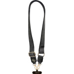 Guess Crossbody Strap Pu 4G Metal Logo Black - (GUUCNP4AGMK)