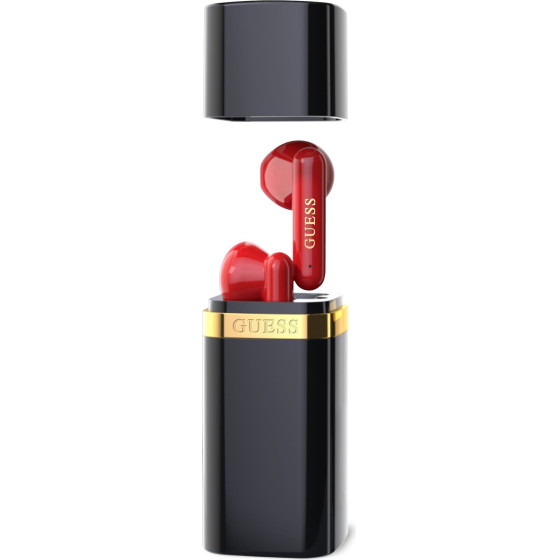 Guess Lipstick Shape Tws Wireless Earphones Black - (GUTWST1LPSREK)