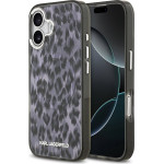 Karl Lagerfeld Iml Leopard Magsafe Case For Iphone 17 Grey - (KLHMP17SHDLEOICK)