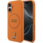 Red Bull Silicone Blue Ring Magsafe Case For Iphone 17 Orange - (RBHMP17S24SIILOV)