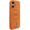 Red Bull Silicone Blue Ring Magsafe Case For Iphone 17 Orange - (RBHMP17S24SIILOV)