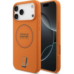 Red Bull Silicone Blue Ring Magsafe Case For Iphone 17 Pro Max Orange - (RBHMP17X24SIILOV)