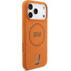 Red Bull Silicone Blue Ring Magsafe Case For Iphone 17 Pro Max Orange - (RBHMP17X24SIILOV)