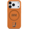 Red Bull Silicone Blue Ring Magsafe Case For Iphone 17 Pro Orange - (RBHMP17L24SIILOV)