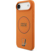 Red Bull Silicone Blue Ring Magsafe Case For Iphone Air Orange - (RBHMP17M24SIILOV)