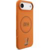 Red Bull Silicone Blue Ring Magsafe Case For Iphone Air Orange - (RBHMP17M24SIILOV)