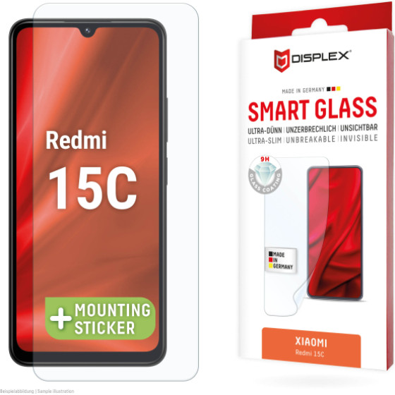 Displex Hybrid Glass 2D Xiaomi Redmi 15C 4G / 15C 5G - (02198)