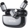 BOYA Mini 2 Type-C Space Gray, 2,4GHz 2mIc Wireless AI-Anc Mic w. Charging Box Mono/stereo/safety-Tr - (BOYA Mini 2-02- Gray)