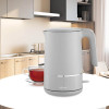 MAESTRO MR-037 Electric Kettle 1.7 L 1800 W Grey - (MR-037-GREY)