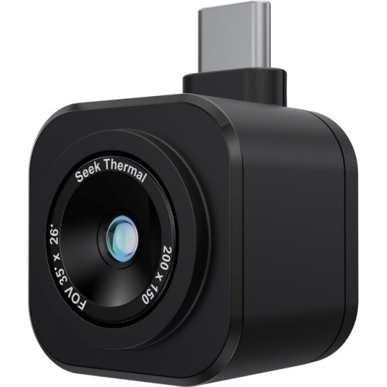 Seek Thermal Thermal Imaging Camera Black 200 x 150 Pixels - (CW-ABAX)