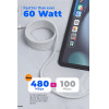 Xtreme Mac (XWH-XMG-03) X-Magnet - Magnetic Cable USB-C Iphone - Usb 2 - 60W - 2METERS