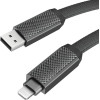 ENERGEA Bazic Gocharge Alucable 4-in-1 Cable (USB-A/USB-C To USB-C/Lightning) 1m Black 60W 3A - (CBL-GC4N1-BLK100)