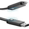 ENERGEA Bazic Gocharge Alucable 4-in-1 Cable (USB-A/USB-C To USB-C/Lightning) 1m Black 60W 3A - (CBL-GC4N1-BLK100)