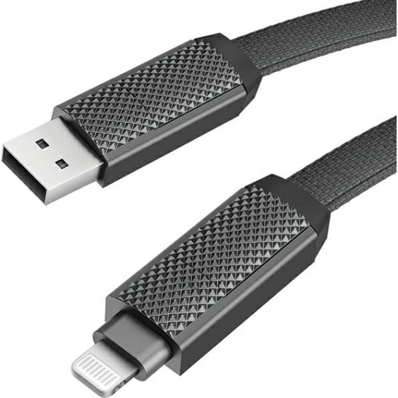 ENERGEA Bazic Gocharge Alucable 4-in-1 Cable (USB-A/USB-C To USB-C/Lightning) 1m Black 60W 3A - (CBL-GC4N1-BLK100)