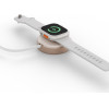 ENERGEA Wireless Charger Magduo Arc 2in1 For Phone And Apple Watch With Retractable Cable Gold - (MAG-DUOARC-GLD)