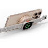 ENERGEA Wireless Charger Magduo Arc 2in1 For Phone And Apple Watch With Retractable Cable Gold - (MAG-DUOARC-GLD)