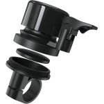 MajesticLine Bell With Tracker Majestic For Bicycle Black - (ML-BB-01)