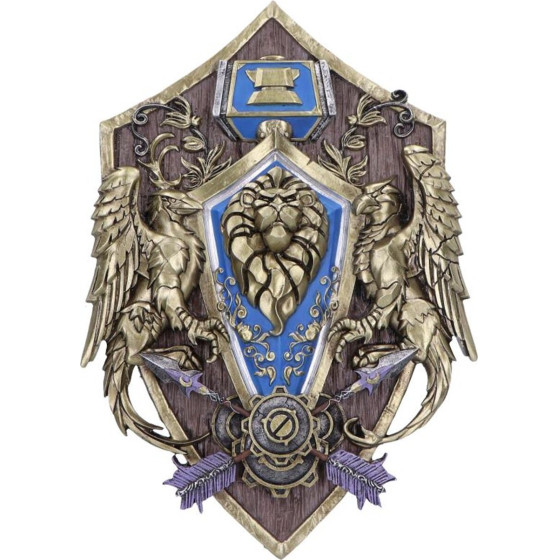 Nemesis Now: World Of Warcraft - Alliance Wall Plaque (30cm) (B6625B24)
