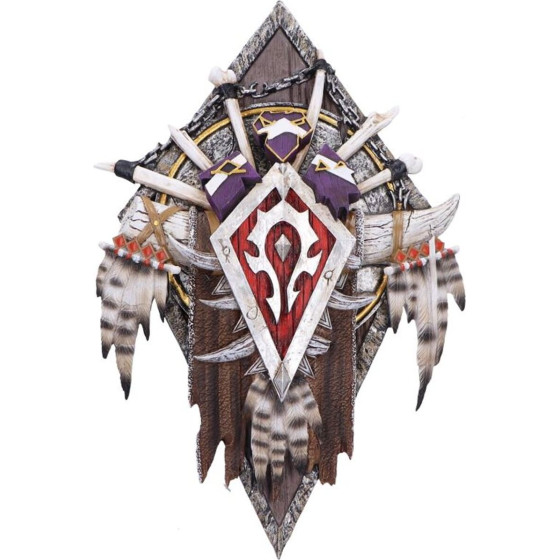 Nemesis Now: World Of Warcraft - Horde Wall Plaque (30cm) (B6624B24)