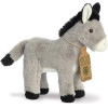 Eco Nation - Plush Toy / Cuddly Donkey 22 Cm Eco-Friendly - (35053)